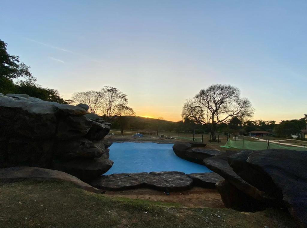 Sertao Veredas Hotel Fazenda Paraopeba Exteriör bild